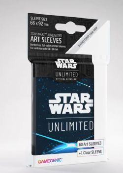 PROTÈGE-CARTES STAR WARS UNLIMITED - SPACE BLUE (60CT)(SLEEVES)
